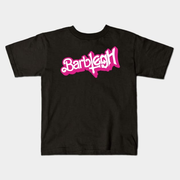 Barblegh - metal Kids T-Shirt by Vermindesign